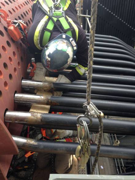 Working Bullnose tubes individually